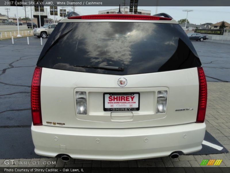 White Diamond / Cashmere 2007 Cadillac SRX 4 V6 AWD