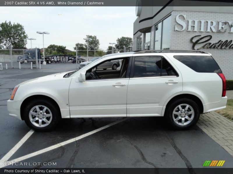 White Diamond / Cashmere 2007 Cadillac SRX 4 V6 AWD