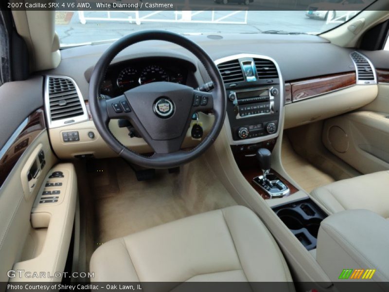 White Diamond / Cashmere 2007 Cadillac SRX 4 V6 AWD