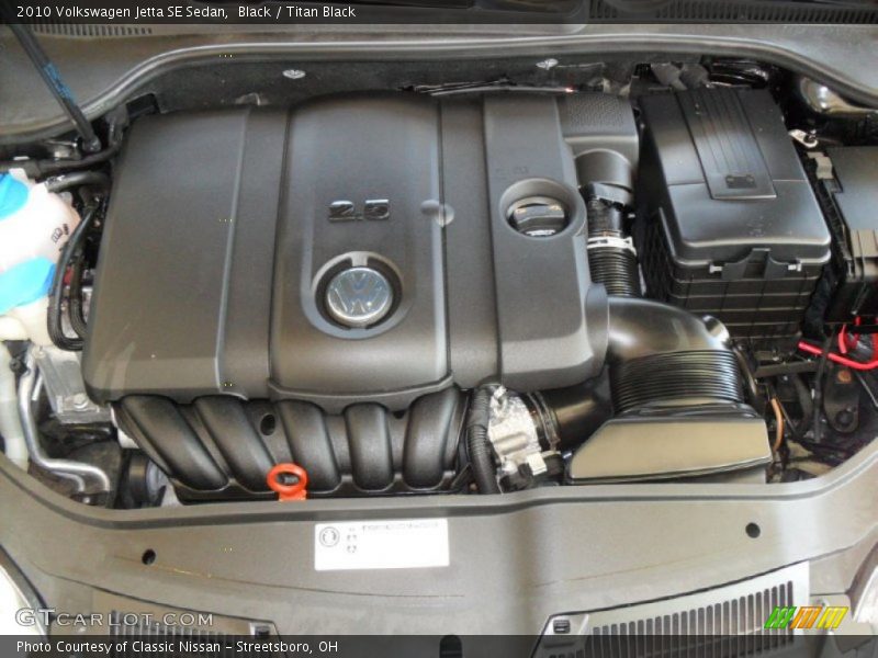 Black / Titan Black 2010 Volkswagen Jetta SE Sedan