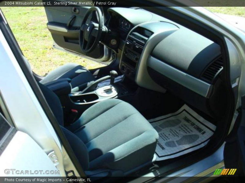 Sterling Silver Metallic / Petrol Gray 2004 Mitsubishi Galant LS