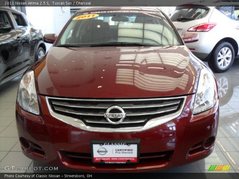Tuscan Sun / Charcoal 2011 Nissan Altima 2.5 S