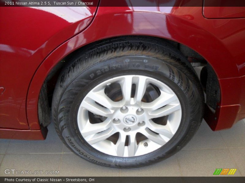 Tuscan Sun / Charcoal 2011 Nissan Altima 2.5 S