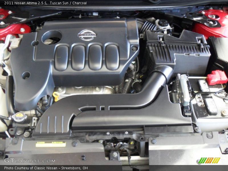 Tuscan Sun / Charcoal 2011 Nissan Altima 2.5 S