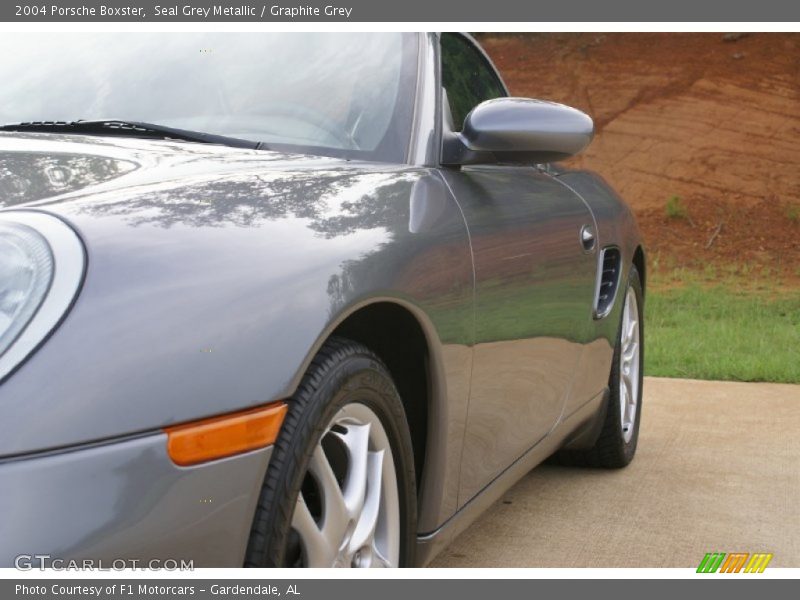 Seal Grey Metallic / Graphite Grey 2004 Porsche Boxster