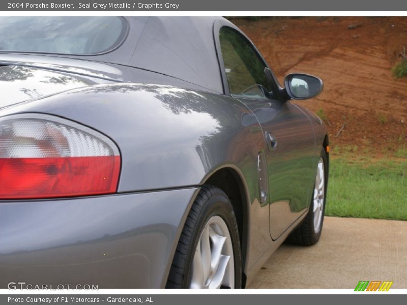 Seal Grey Metallic / Graphite Grey 2004 Porsche Boxster