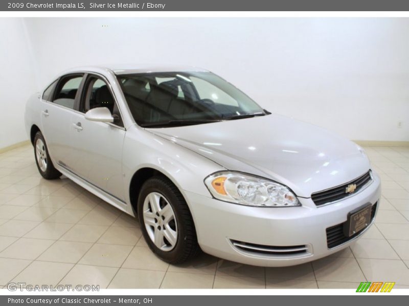 Silver Ice Metallic / Ebony 2009 Chevrolet Impala LS