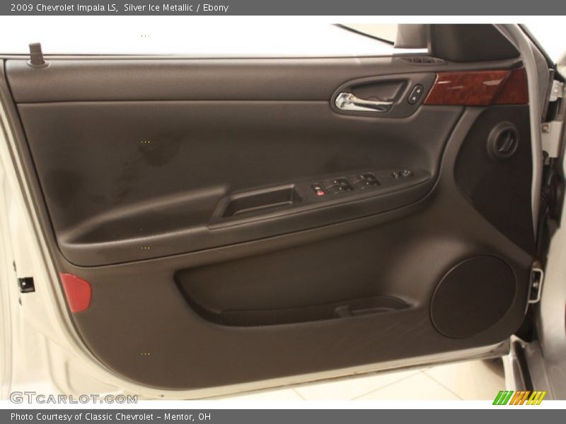 Silver Ice Metallic / Ebony 2009 Chevrolet Impala LS