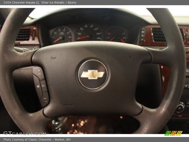 Silver Ice Metallic / Ebony 2009 Chevrolet Impala LS