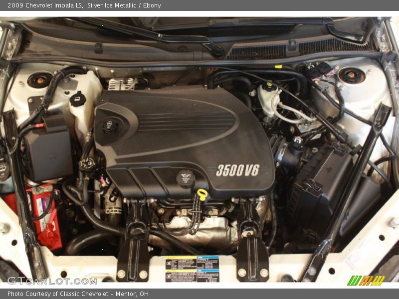 Silver Ice Metallic / Ebony 2009 Chevrolet Impala LS