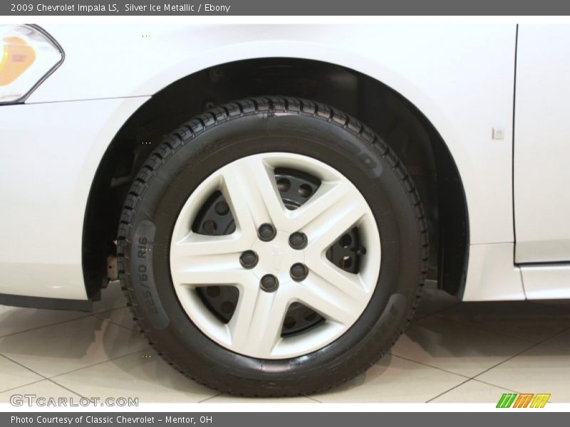 Silver Ice Metallic / Ebony 2009 Chevrolet Impala LS