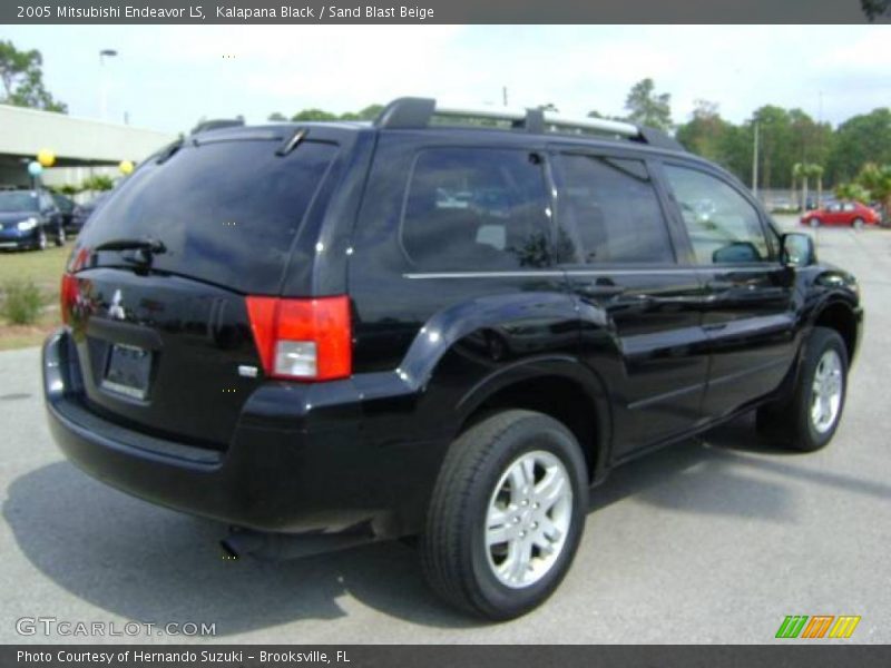 Kalapana Black / Sand Blast Beige 2005 Mitsubishi Endeavor LS