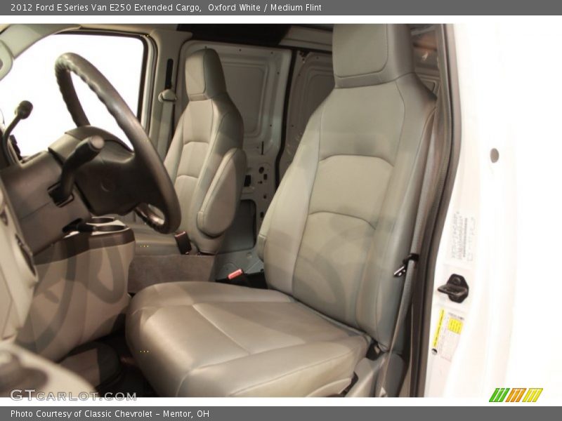 Front Seat of 2012 E Series Van E250 Extended Cargo