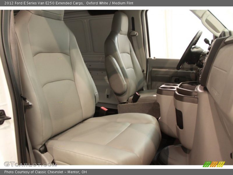 Oxford White / Medium Flint 2012 Ford E Series Van E250 Extended Cargo