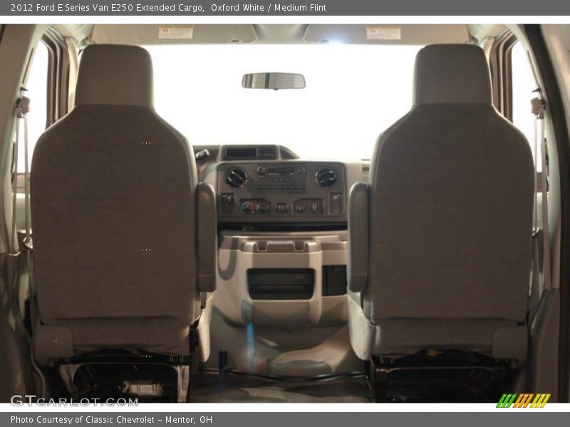 Oxford White / Medium Flint 2012 Ford E Series Van E250 Extended Cargo