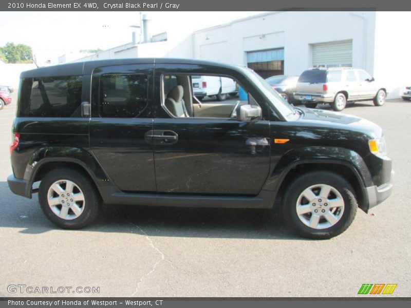 Crystal Black Pearl / Gray 2010 Honda Element EX 4WD