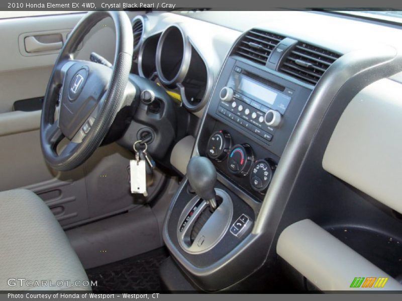 Crystal Black Pearl / Gray 2010 Honda Element EX 4WD