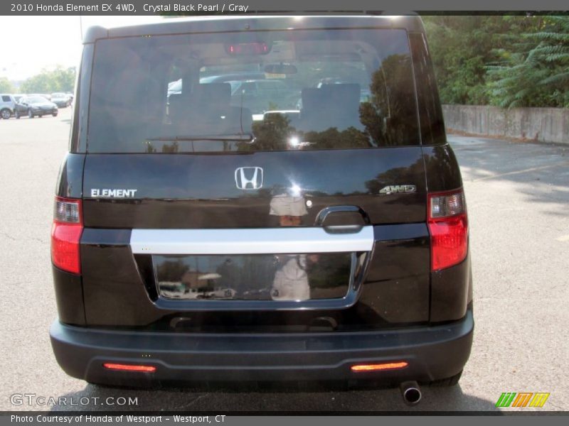 Crystal Black Pearl / Gray 2010 Honda Element EX 4WD