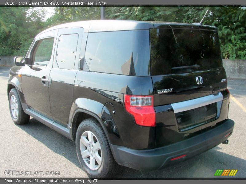 Crystal Black Pearl / Gray 2010 Honda Element EX 4WD