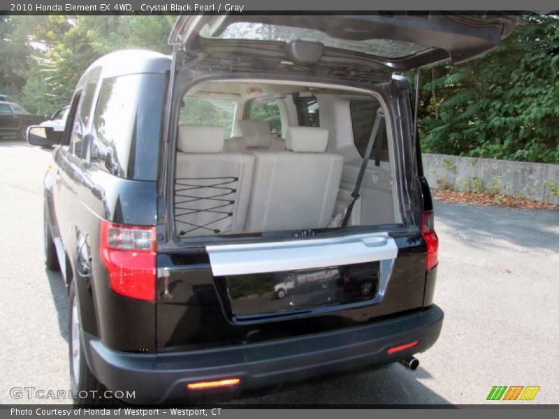 Crystal Black Pearl / Gray 2010 Honda Element EX 4WD