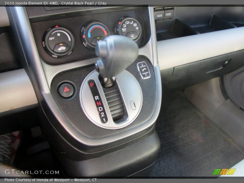 Crystal Black Pearl / Gray 2010 Honda Element EX 4WD