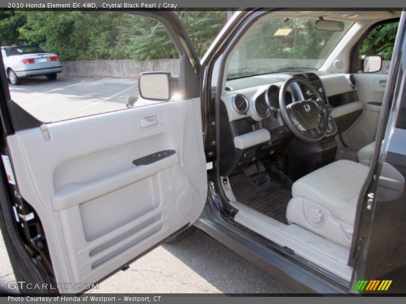 Crystal Black Pearl / Gray 2010 Honda Element EX 4WD