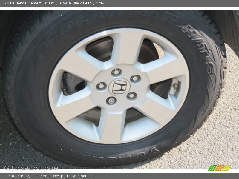 Crystal Black Pearl / Gray 2010 Honda Element EX 4WD
