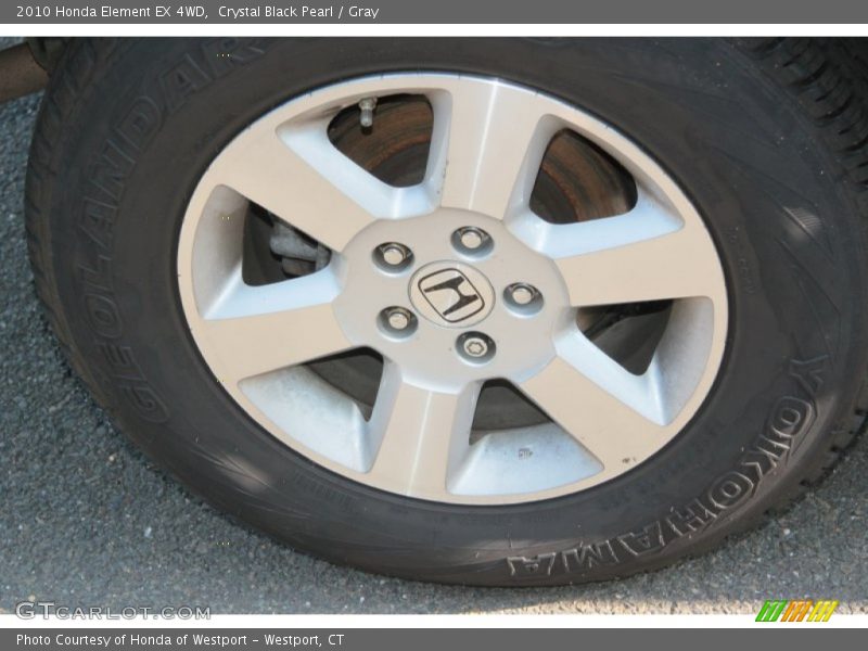 Crystal Black Pearl / Gray 2010 Honda Element EX 4WD