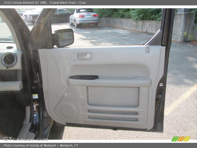 Crystal Black Pearl / Gray 2010 Honda Element EX 4WD