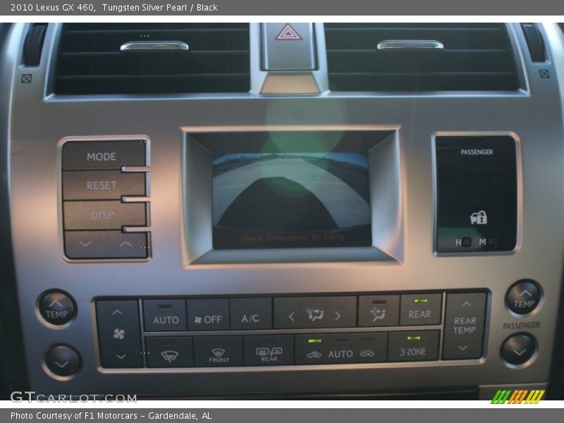Tungsten Silver Pearl / Black 2010 Lexus GX 460