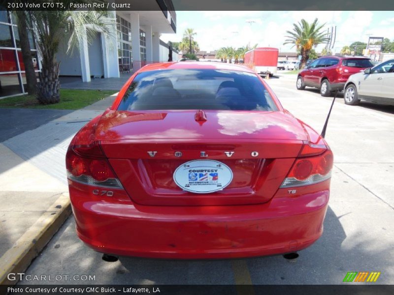 Passion Red / Quartz 2010 Volvo C70 T5