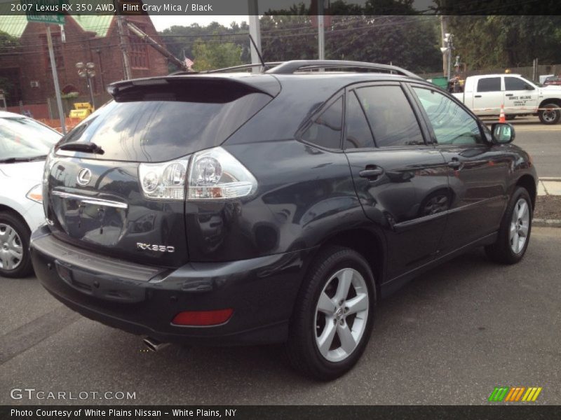 Flint Gray Mica / Black 2007 Lexus RX 350 AWD