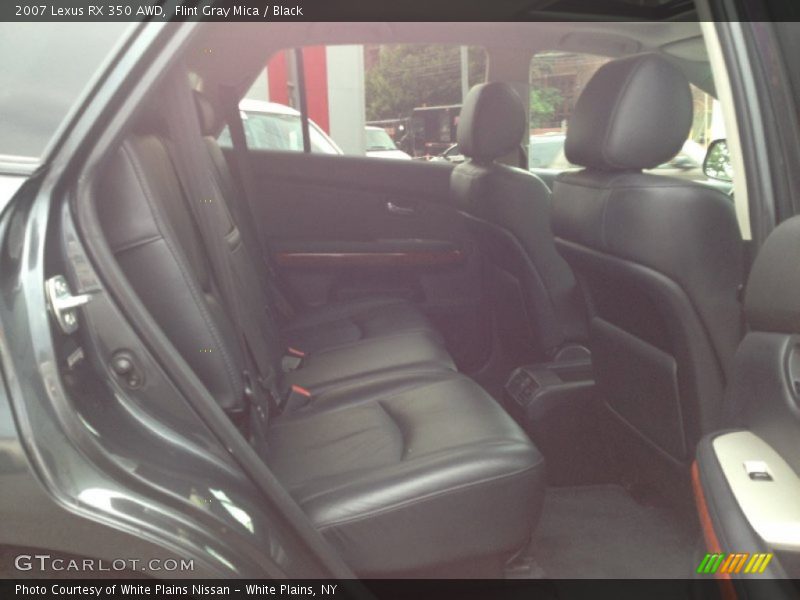 Flint Gray Mica / Black 2007 Lexus RX 350 AWD