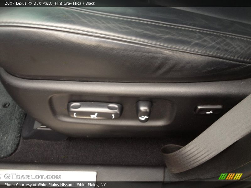 Flint Gray Mica / Black 2007 Lexus RX 350 AWD