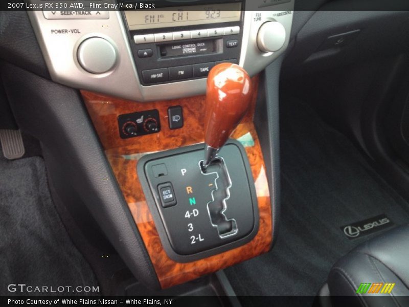 Flint Gray Mica / Black 2007 Lexus RX 350 AWD