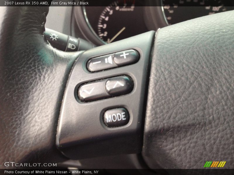 Flint Gray Mica / Black 2007 Lexus RX 350 AWD