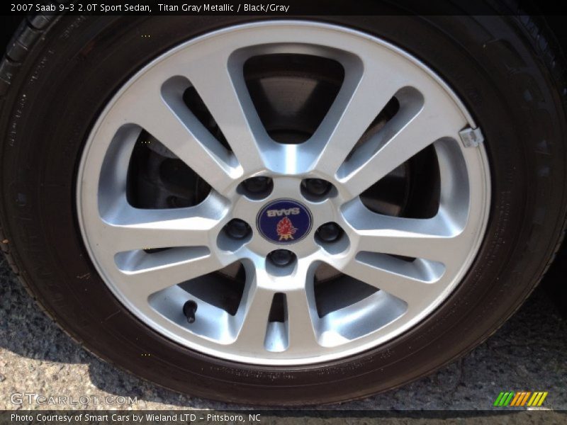  2007 9-3 2.0T Sport Sedan Wheel