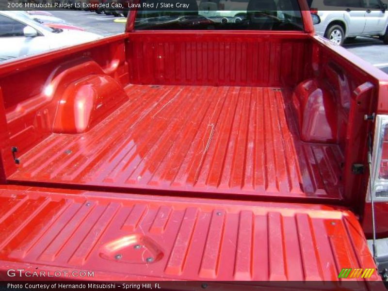 Lava Red / Slate Gray 2006 Mitsubishi Raider LS Extended Cab