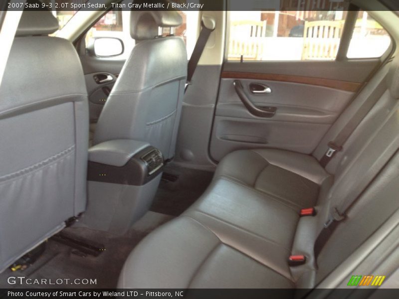 Titan Gray Metallic / Black/Gray 2007 Saab 9-3 2.0T Sport Sedan