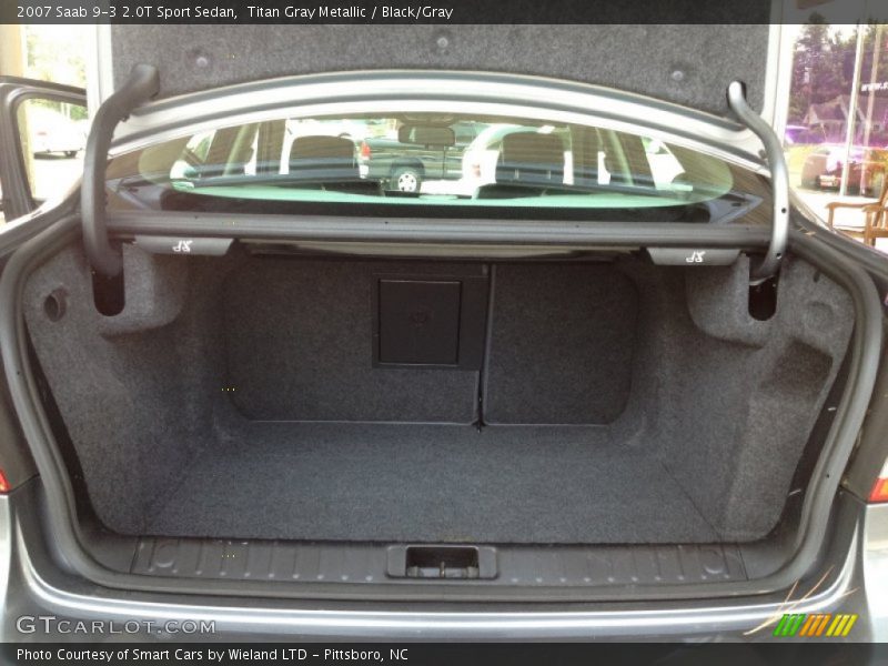  2007 9-3 2.0T Sport Sedan Trunk