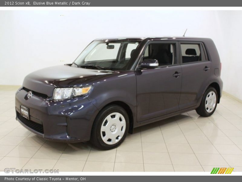 Elusive Blue Metallic / Dark Gray 2012 Scion xB