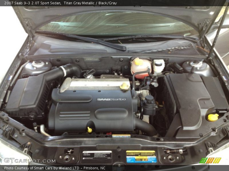  2007 9-3 2.0T Sport Sedan Engine - 2.0 Liter Turbocharged DOHC 16V 4 Cylinder