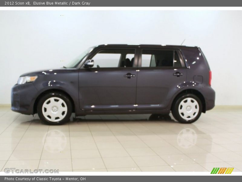 Elusive Blue Metallic / Dark Gray 2012 Scion xB