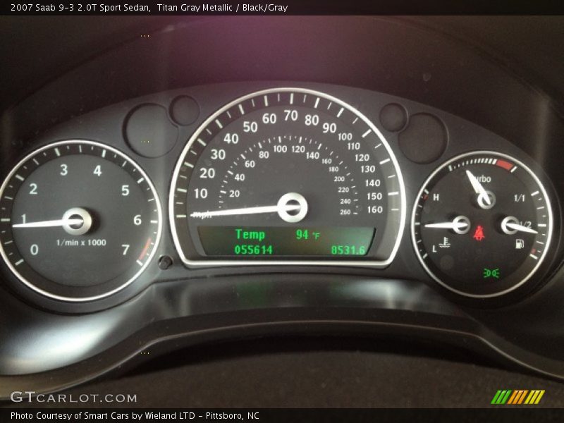  2007 9-3 2.0T Sport Sedan 2.0T Sport Sedan Gauges