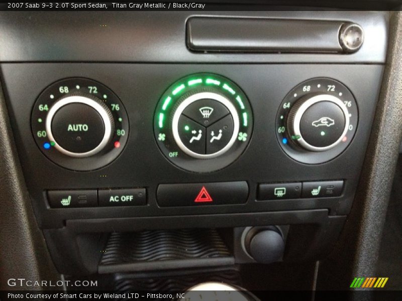 Controls of 2007 9-3 2.0T Sport Sedan