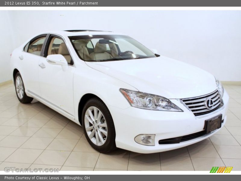 Starfire White Pearl / Parchment 2012 Lexus ES 350