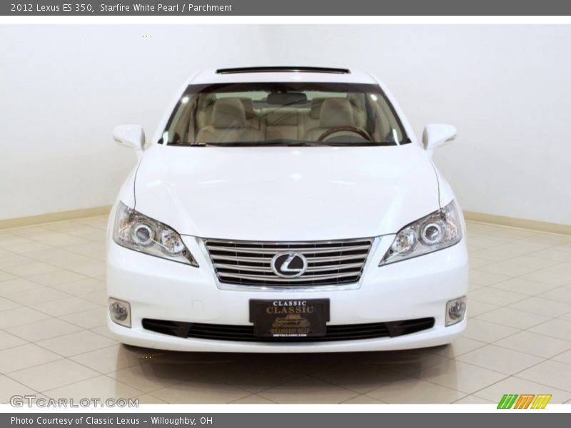 Starfire White Pearl / Parchment 2012 Lexus ES 350