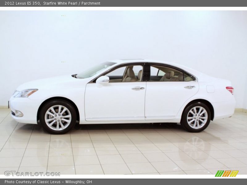 Starfire White Pearl / Parchment 2012 Lexus ES 350