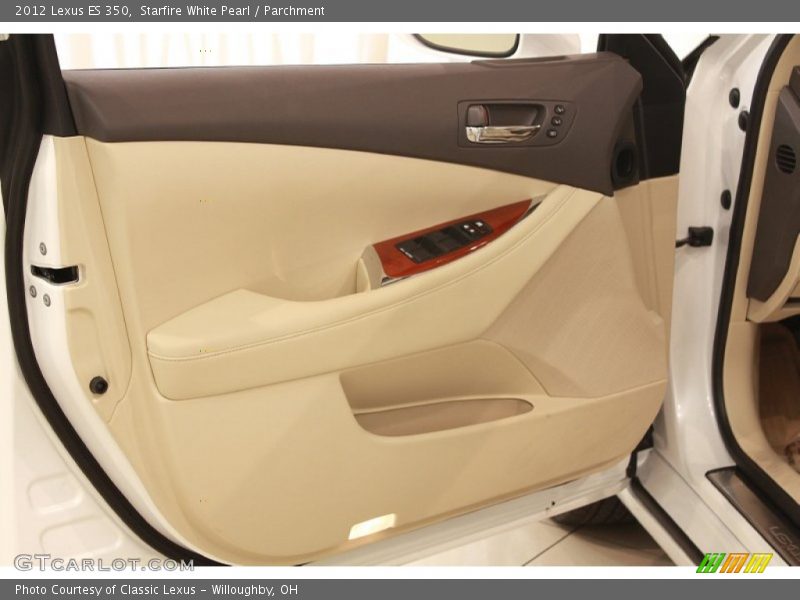 Starfire White Pearl / Parchment 2012 Lexus ES 350