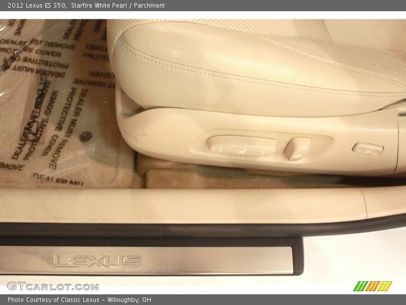 Starfire White Pearl / Parchment 2012 Lexus ES 350